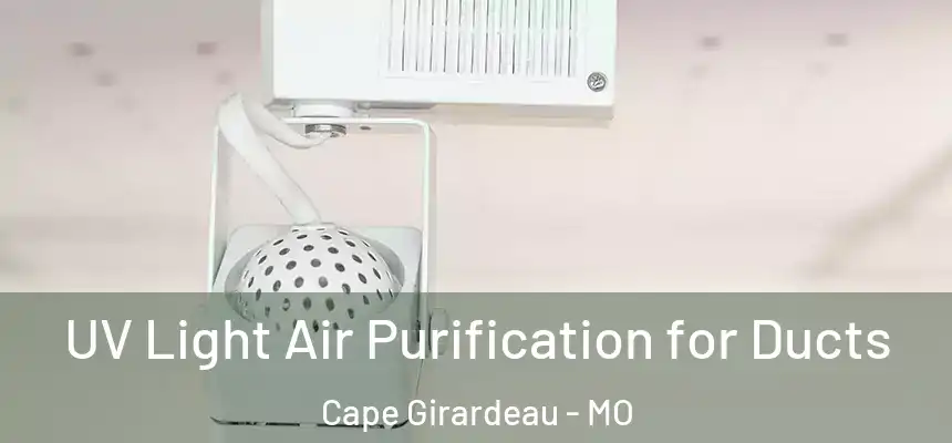 UV Light Air Purification for Ducts Cape Girardeau - MO