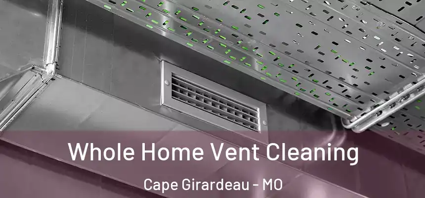 Whole Home Vent Cleaning Cape Girardeau - MO